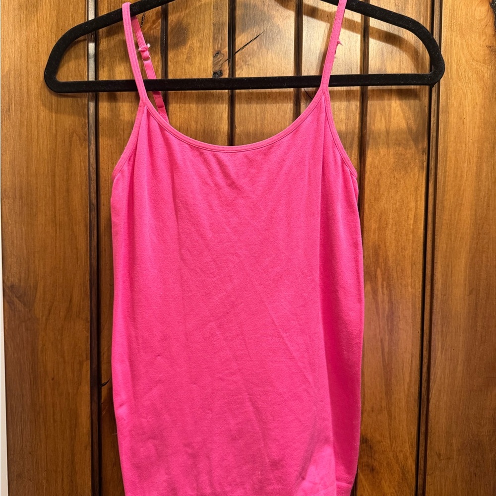 Pink Spaghetti Strap Camisole
